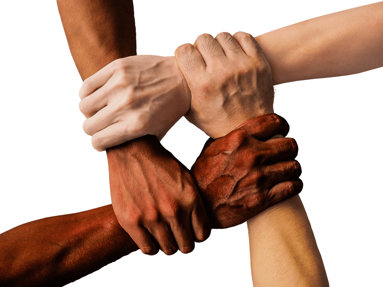 Hands united